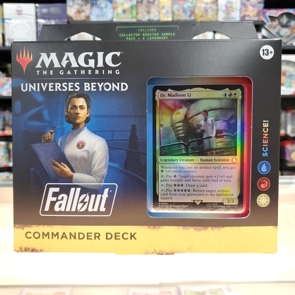 Hot Sale The Gathering - Fallout: - Science! Commander Deck