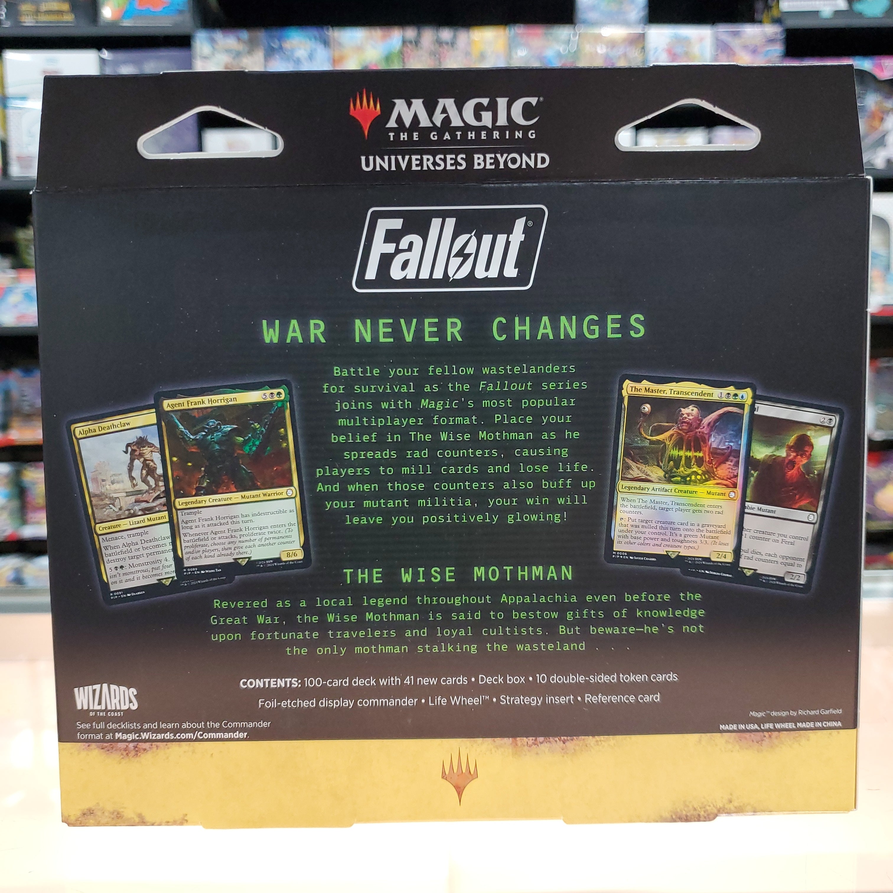 Hot Sale The Gathering - Fallout: - Mutant Menace Commander Deck