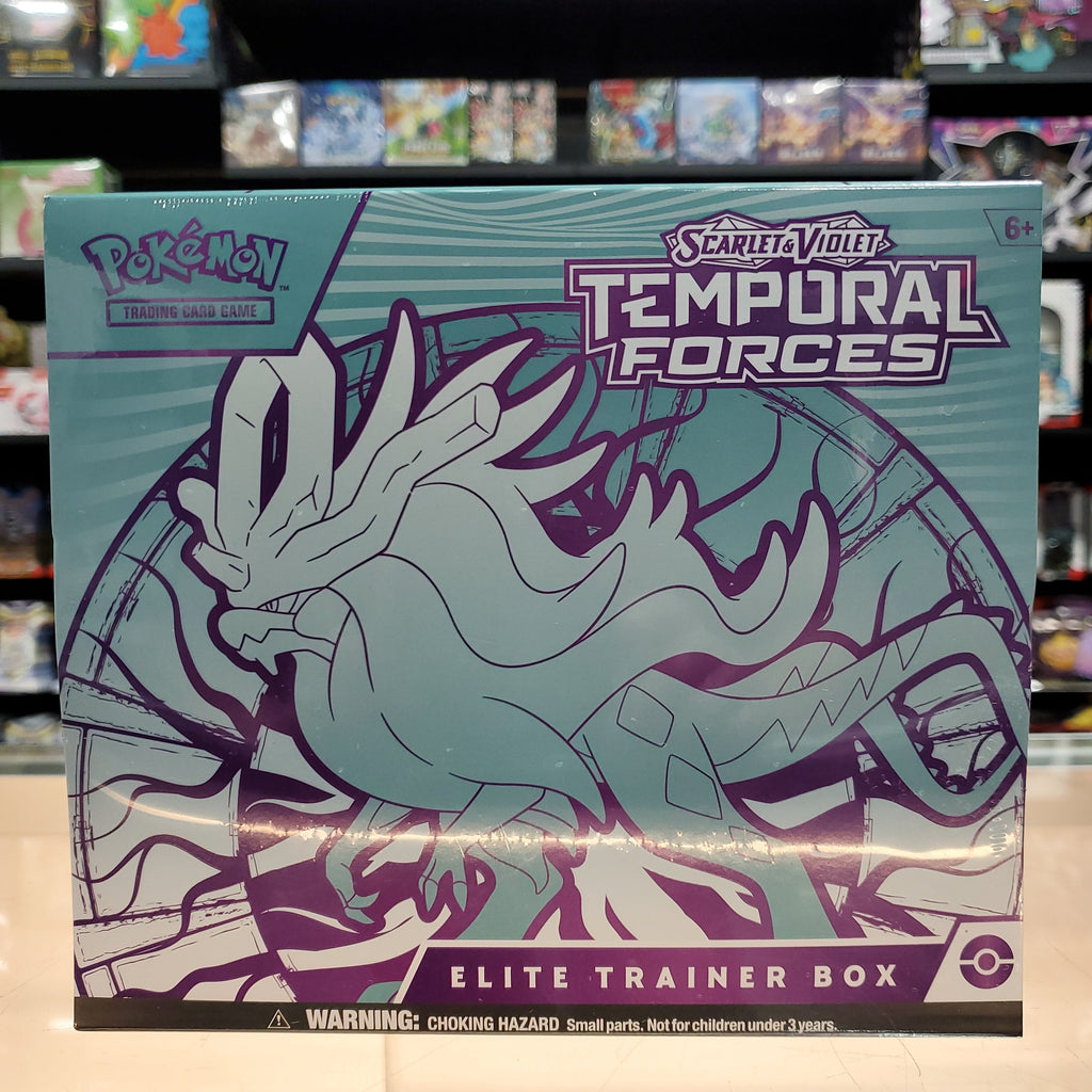 Hot Sale : Scarlet & Violet: Temporal Forces - Elite Trainer Box (Walking Wake)
