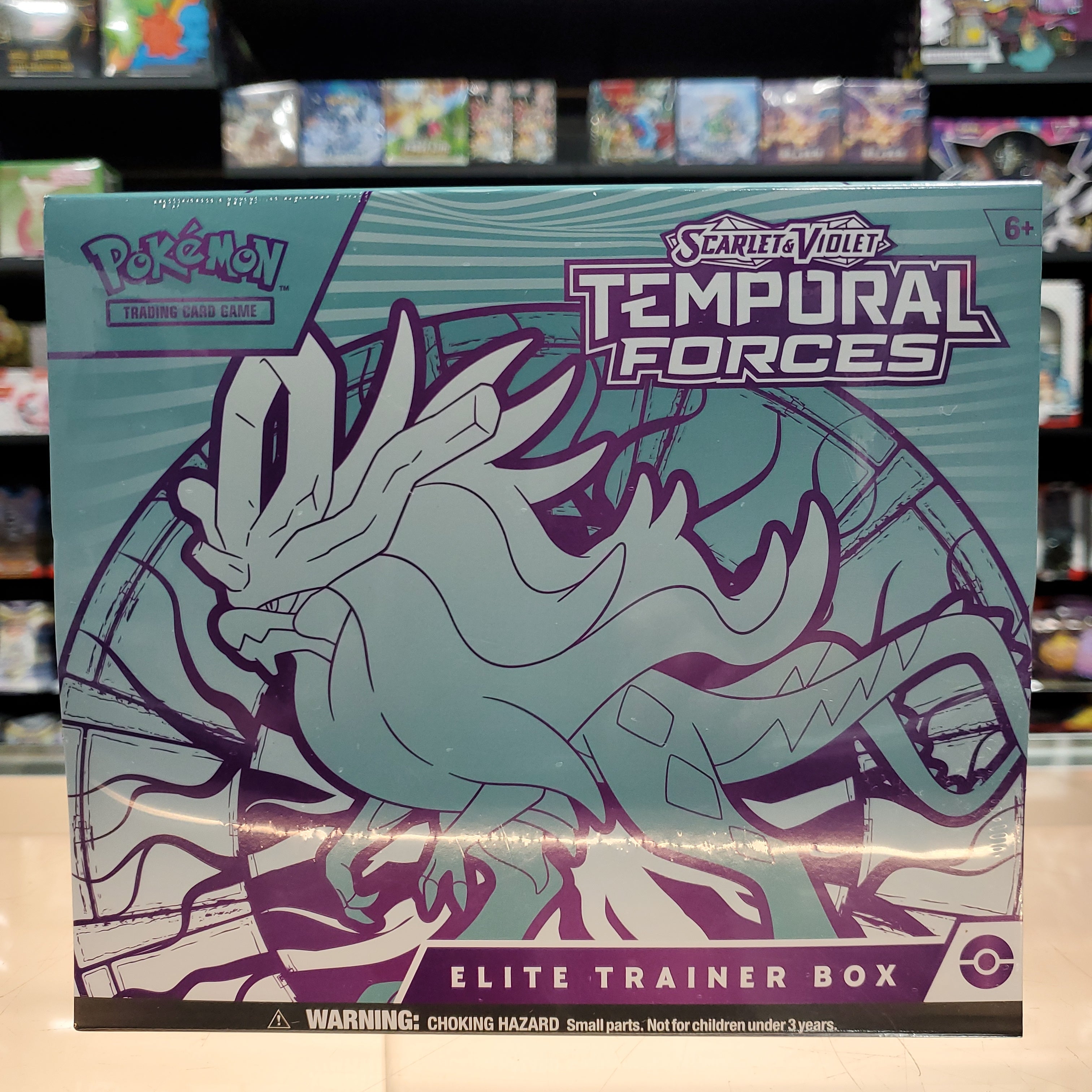 Hot Sale : Scarlet & Violet: Temporal Forces - Elite Trainer Box (Walking Wake)