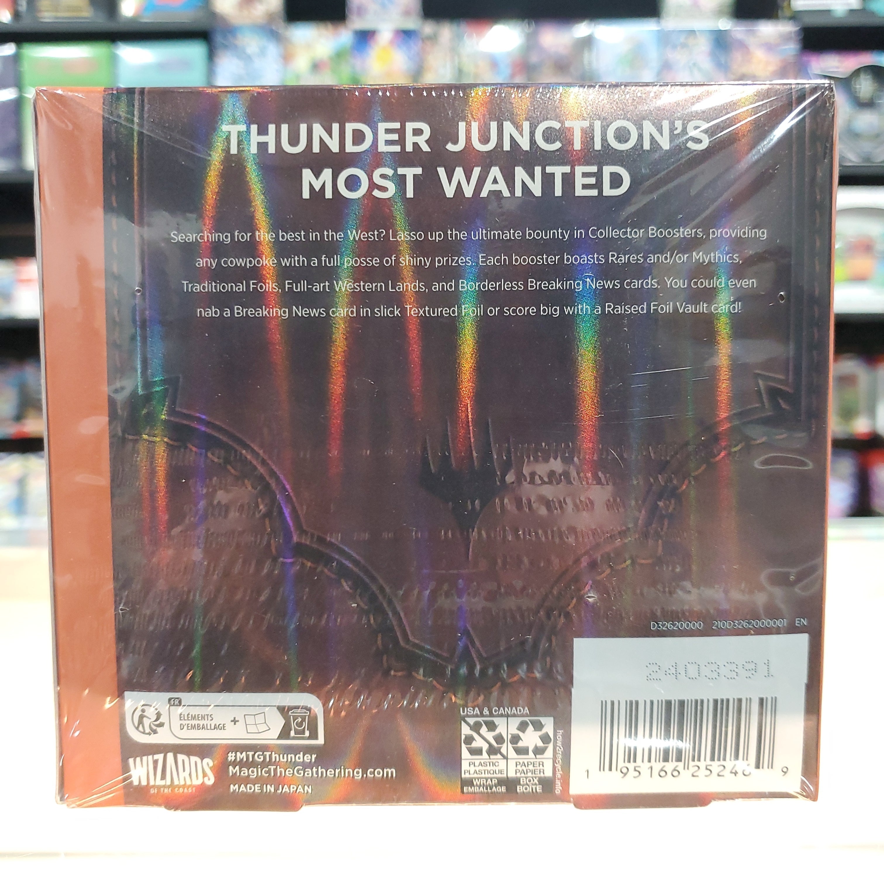 Hot Sale The Gathering - Outlaws of Thunder Junction - Collector Booster Display