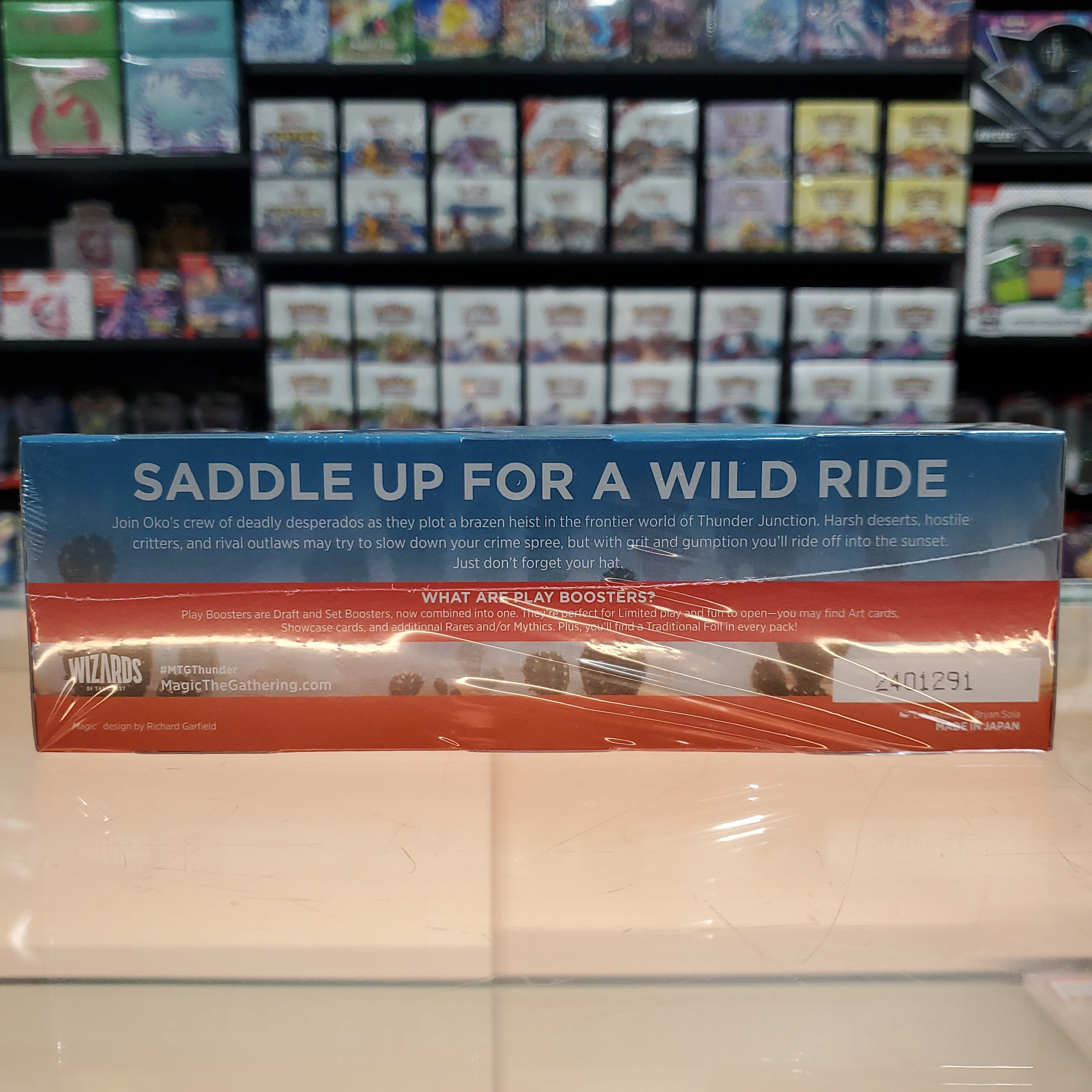 Hot Sale The Gathering - Outlaws of Thunder Junction - Play Booster Display