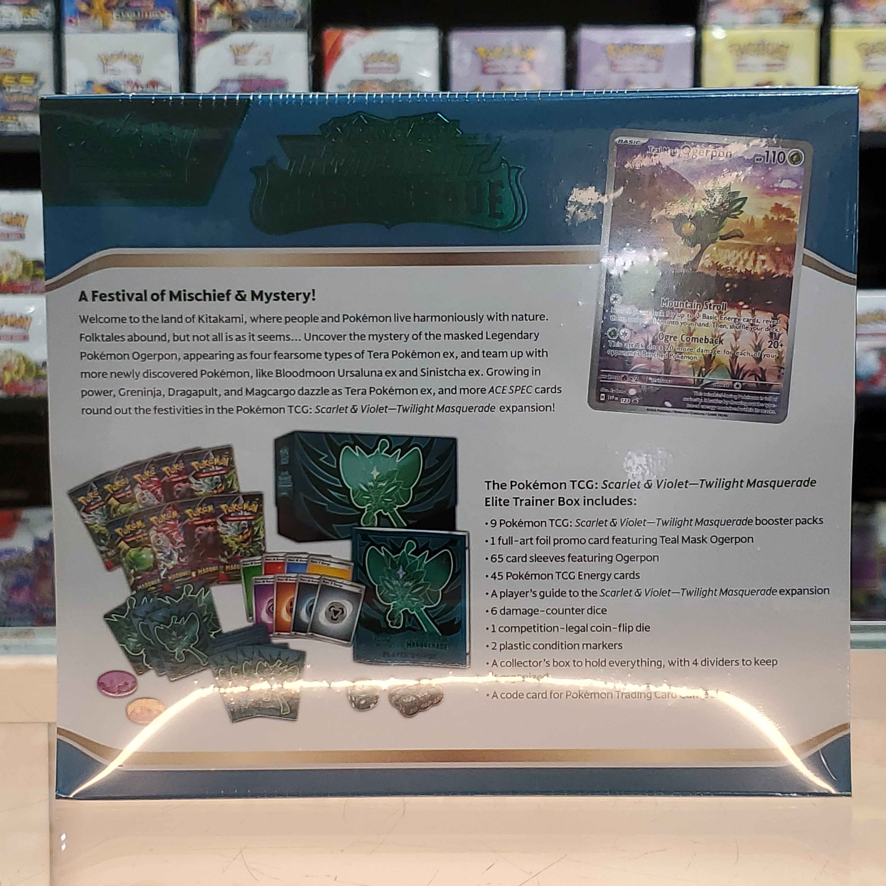 Hot Sale : Scarlet & Violet: Twilight Masquerade - Elite Trainer Box