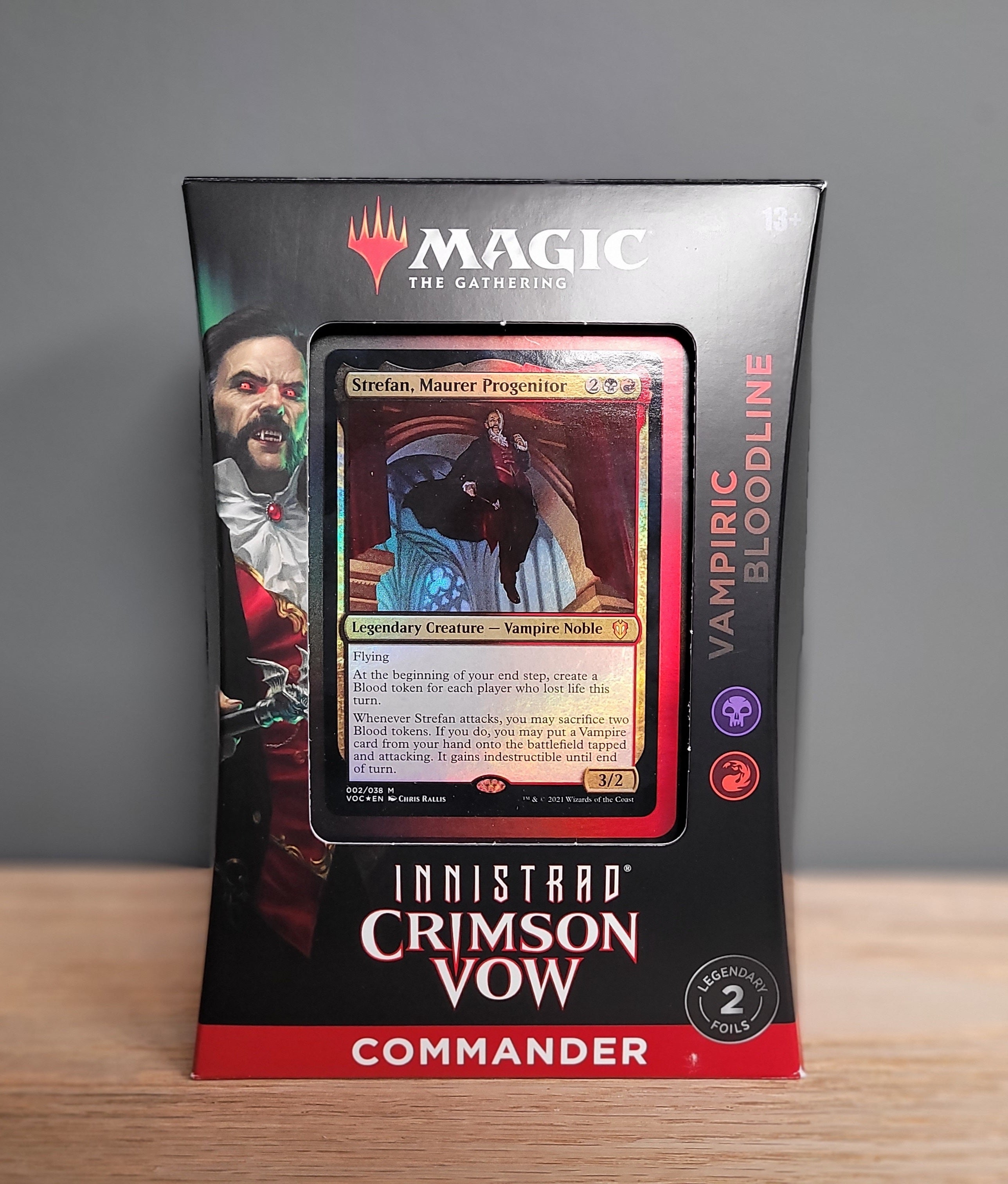 Hot Sale The Gathering - Crimson Vow Commander Deck - Vampiric Bloodline
