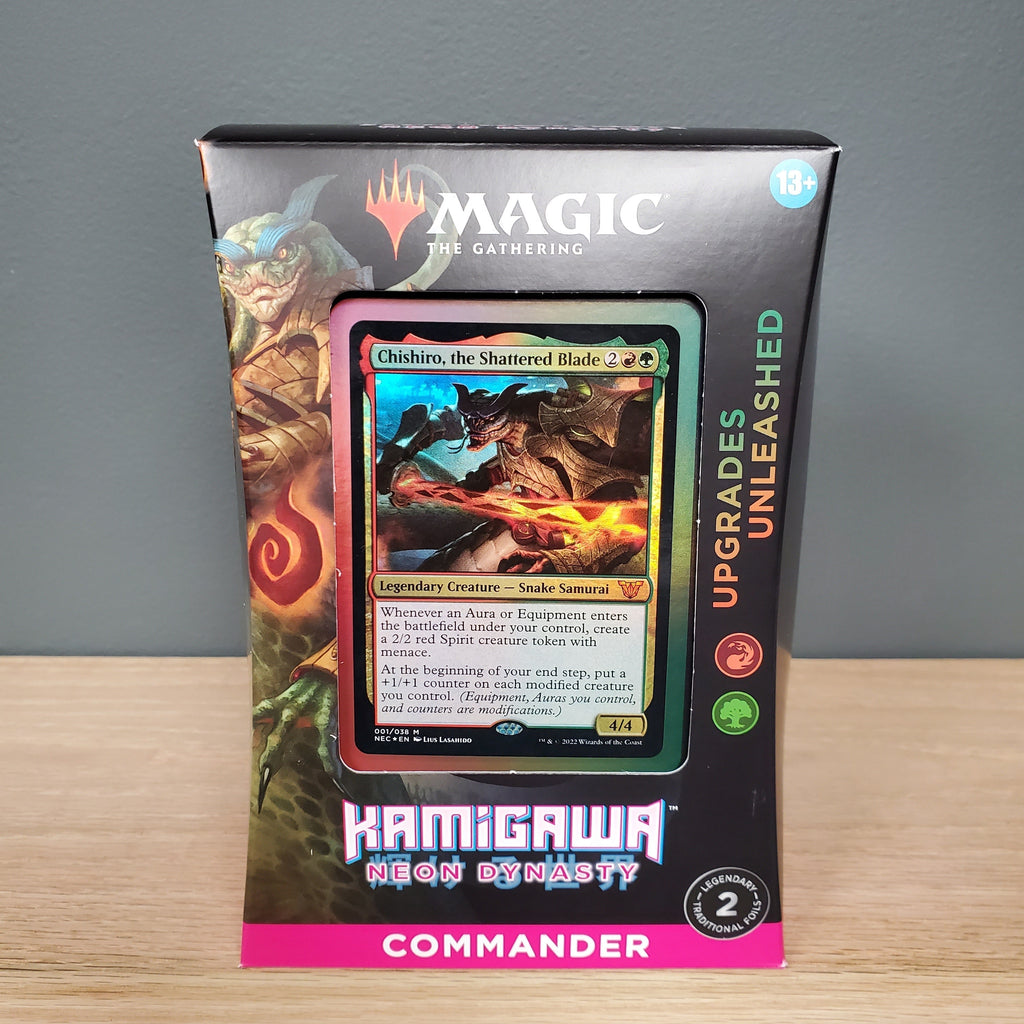 Hot Sale The Gathering - Kamigawa: Neon Dynasty - Commander Deck (Upgrades Unleashed)