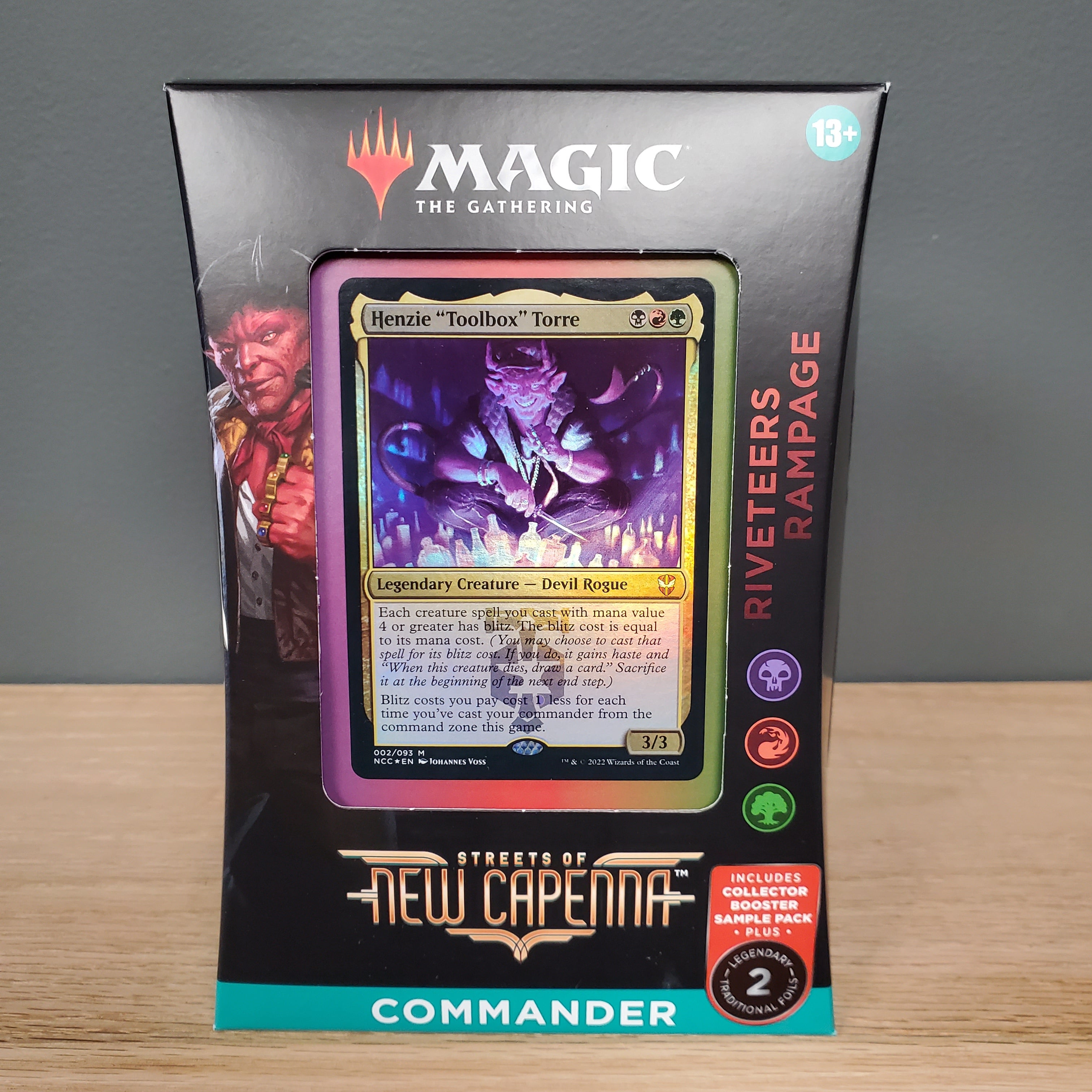 Hot Sale The Gathering - Streets of New Capenna - Commander Deck (Riveteers Rampage)