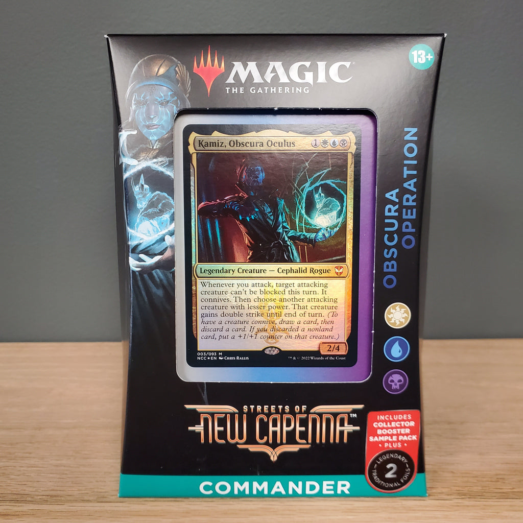 Hot Sale The Gathering - Streets of New Capenna - Commander Deck (Obscura Operation)