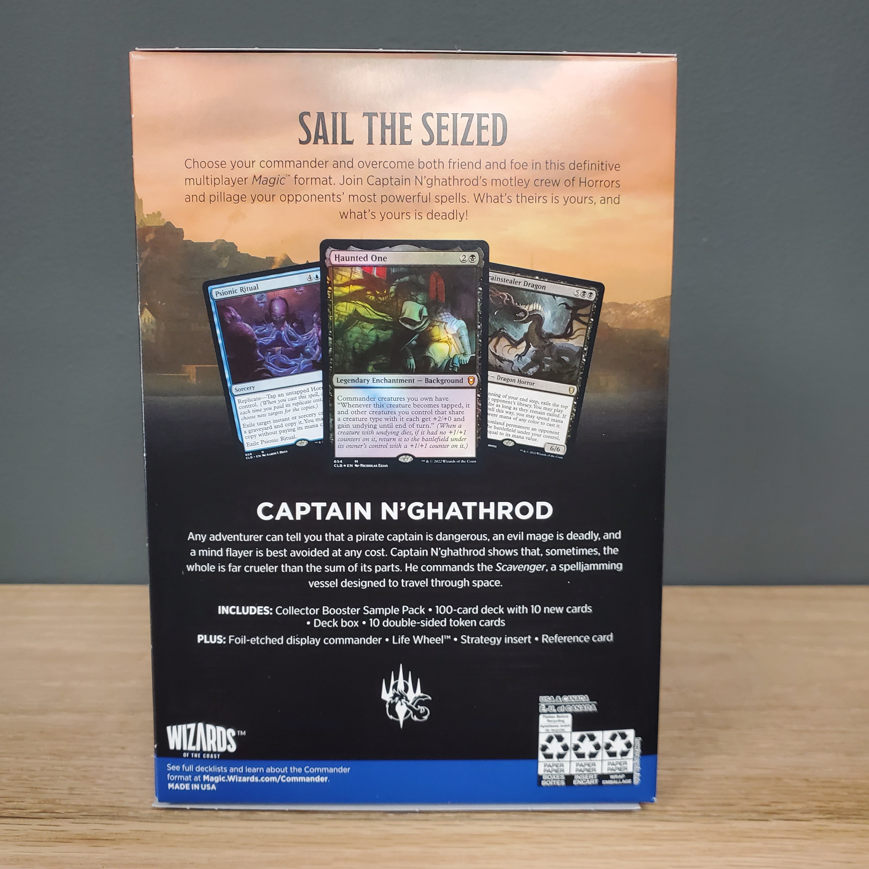 Hot Sale The Gathering - Commander Legends: Battle for Baldur's Gate - Commander Deck (Mind Flayarrrs)