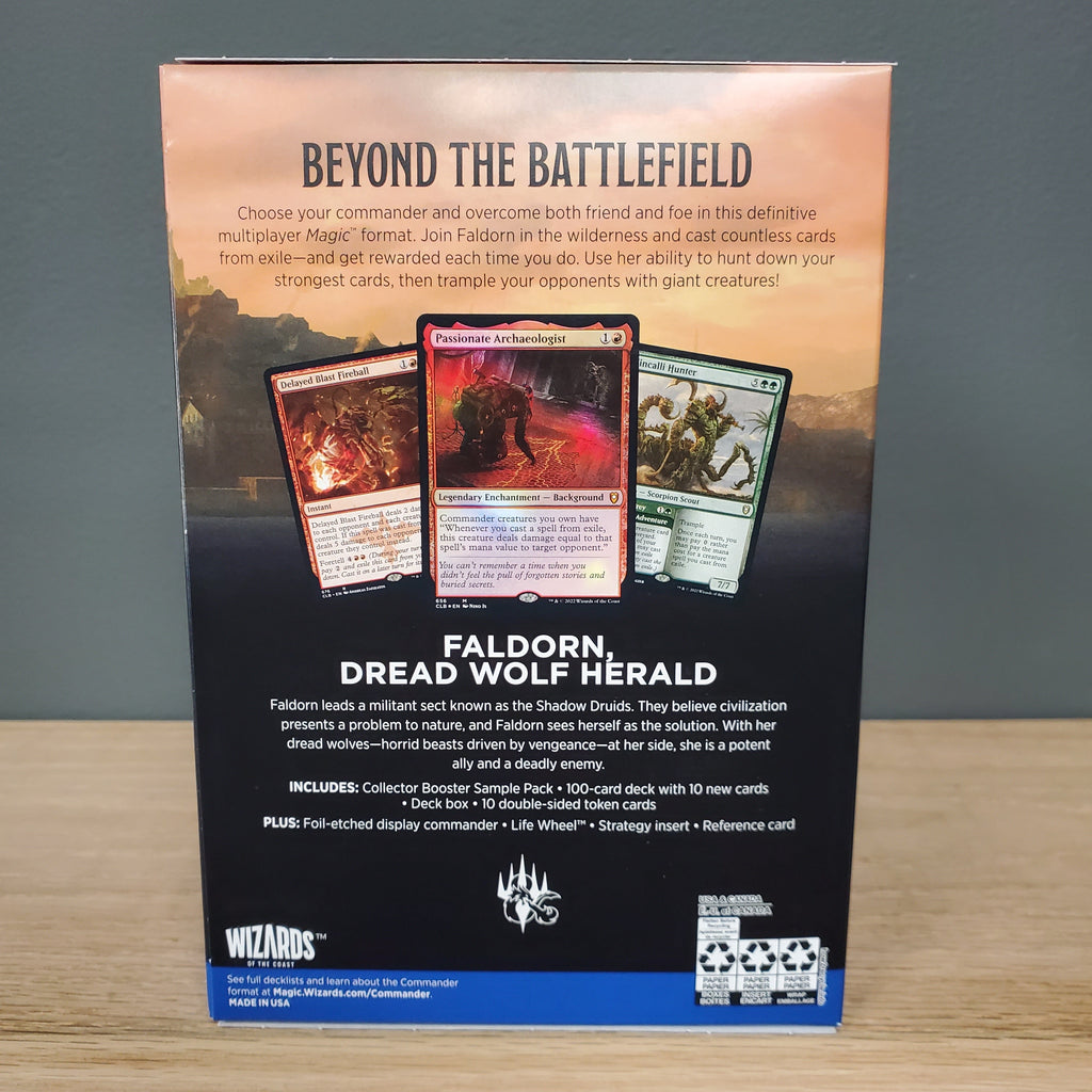 Hot Sale The Gathering - Commander Legends: Battle for Baldur's Gate - Commander Deck (Exit from Exile)