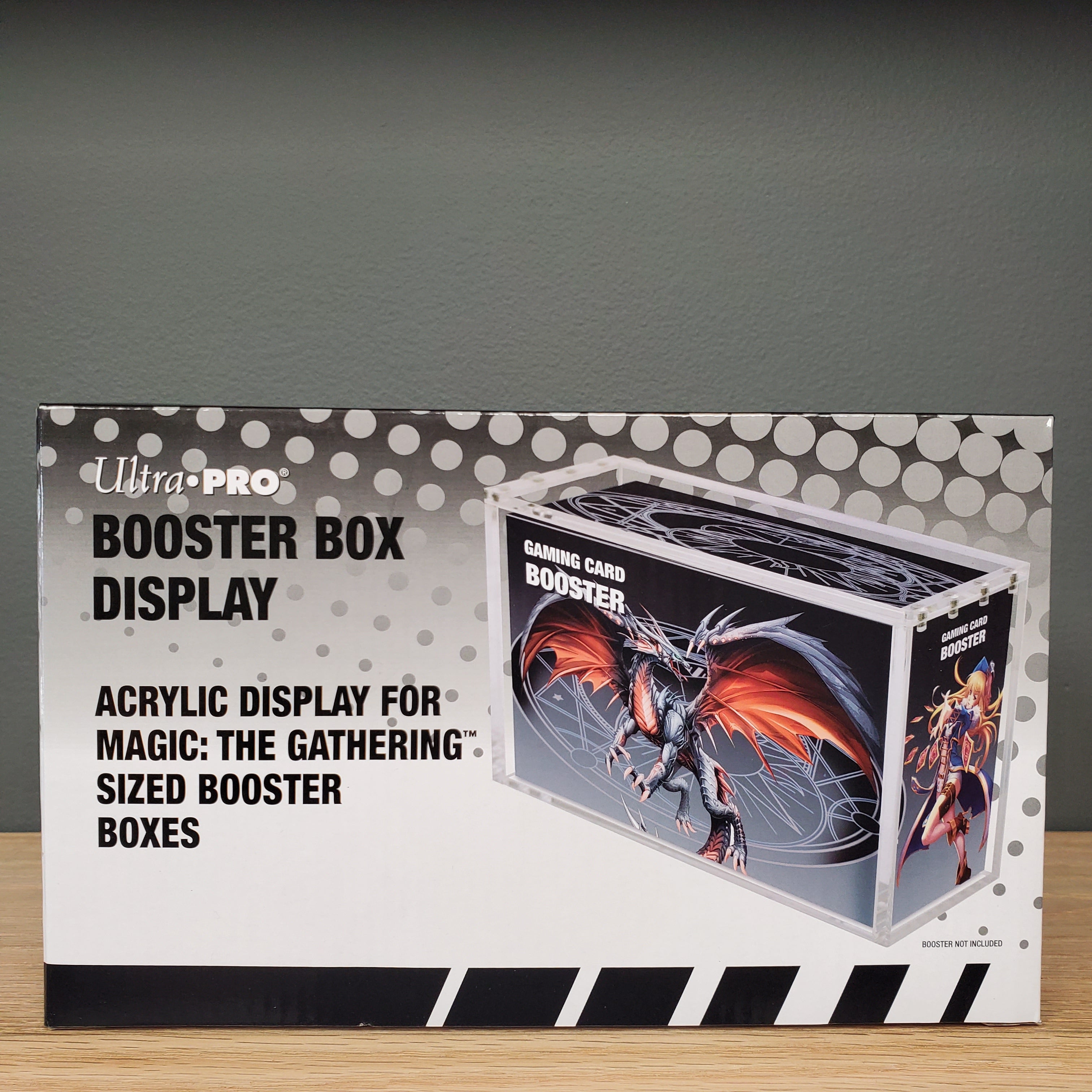 Hot Sale Acrylic Booster Box Display for Magic: The Gathering