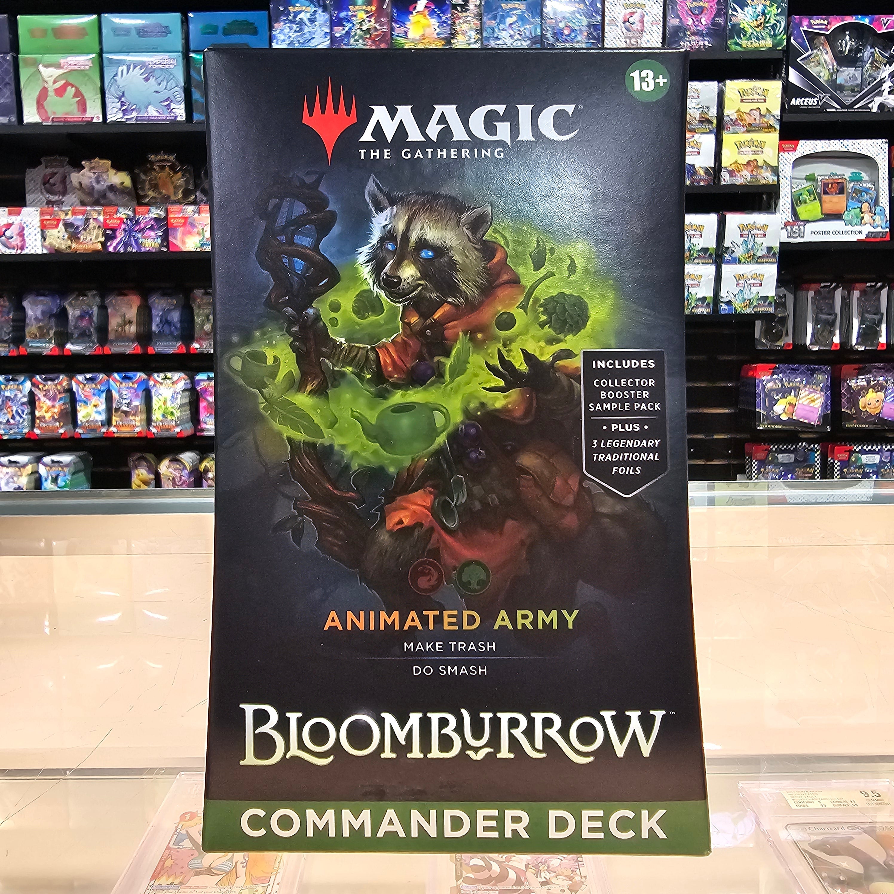 Hot Sale The Gathering - Bloomburrow - Commander Deck (Animated Army)