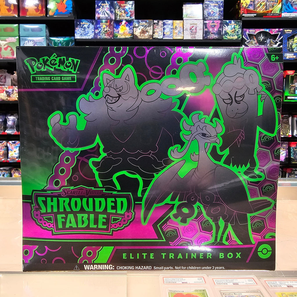 Hot Sale : Scarlet & Violet: Shrouded Fable - Elite Trainer Box