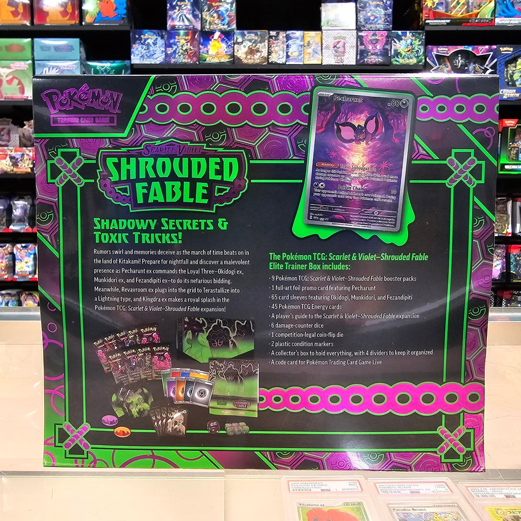 Hot Sale : Scarlet & Violet: Shrouded Fable - Elite Trainer Box