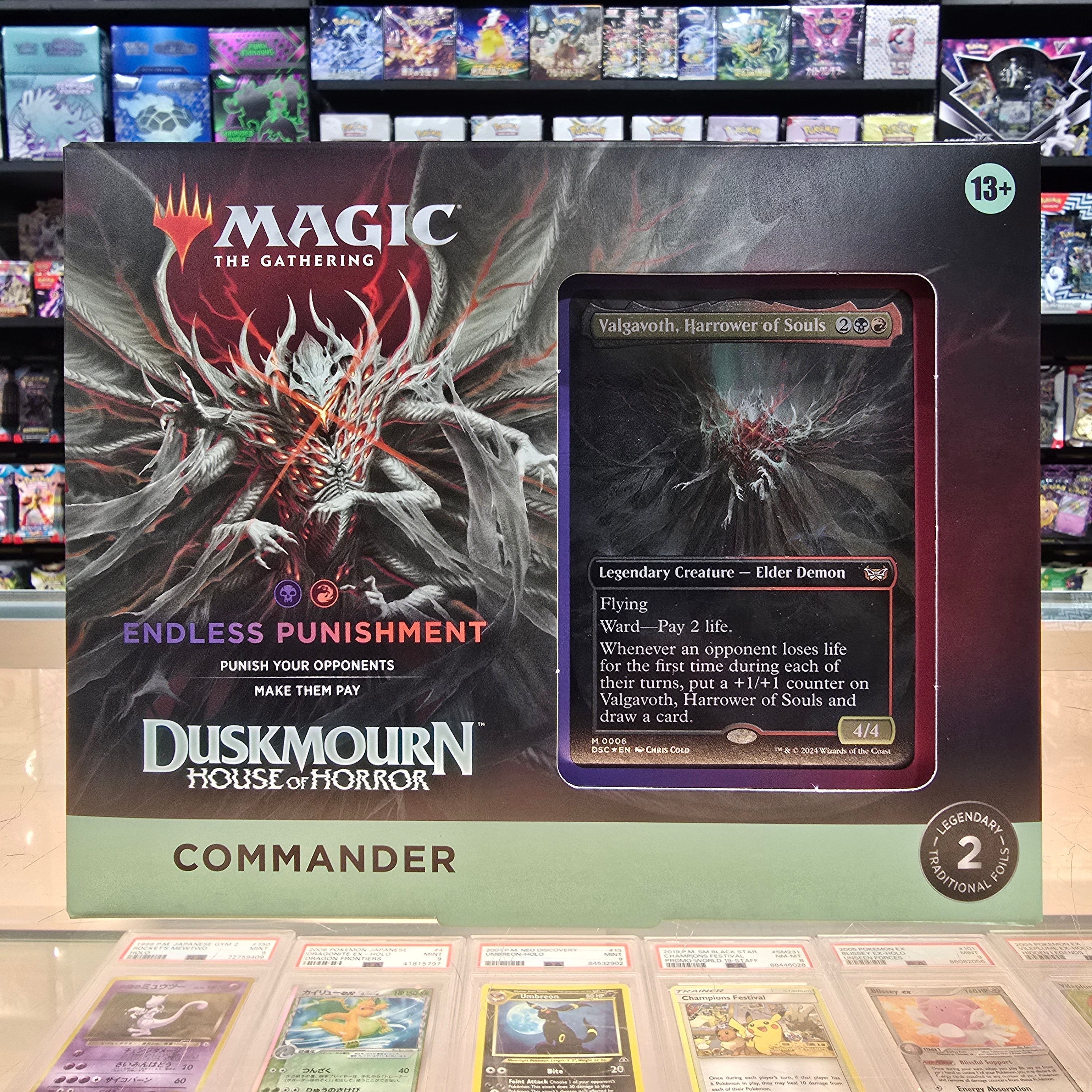 Hot Sale The Gathering - Duskmourn: House of Horror - Commander Deck (Endless Punishment)