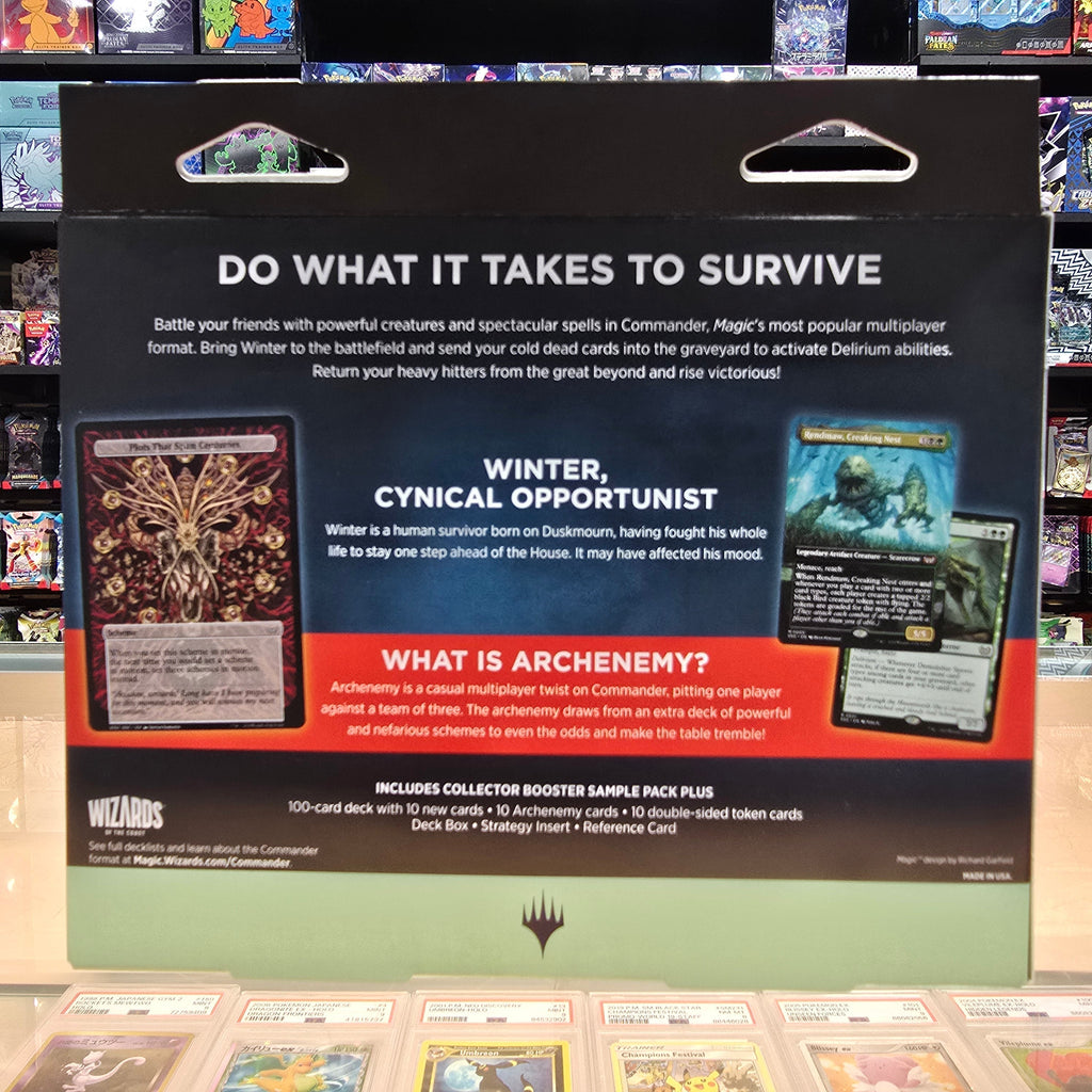 Hot Sale The Gathering - Duskmourn: House of Horror - Commander Deck (Death Toll)