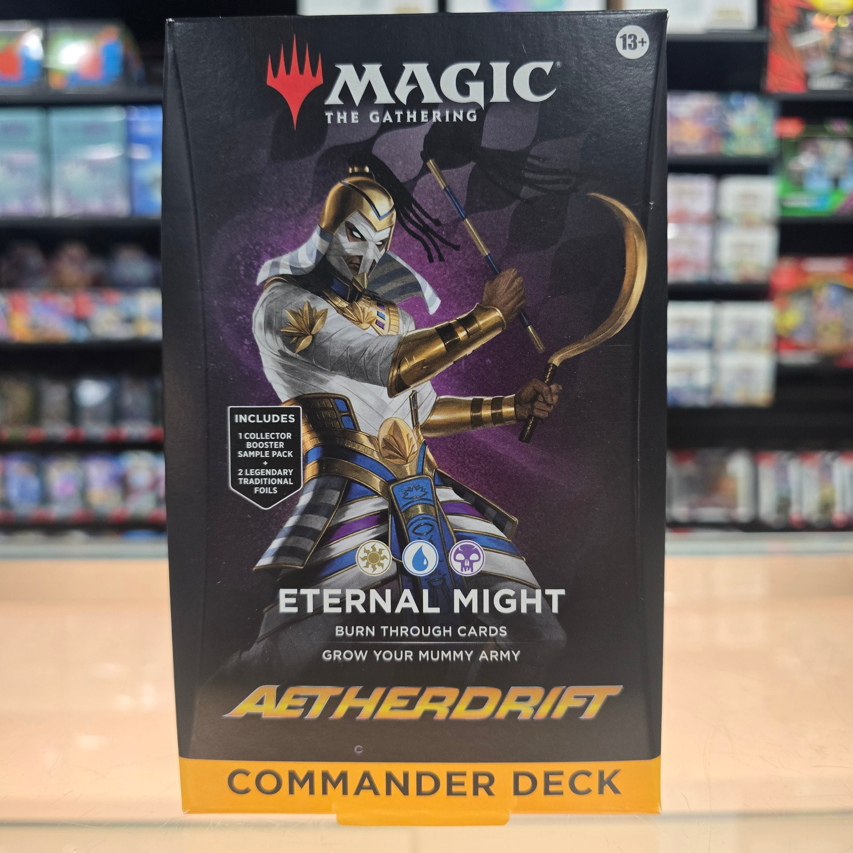 Hot Sale The Gathering - Aetherdrift - Commander Deck (Eternal Might)
