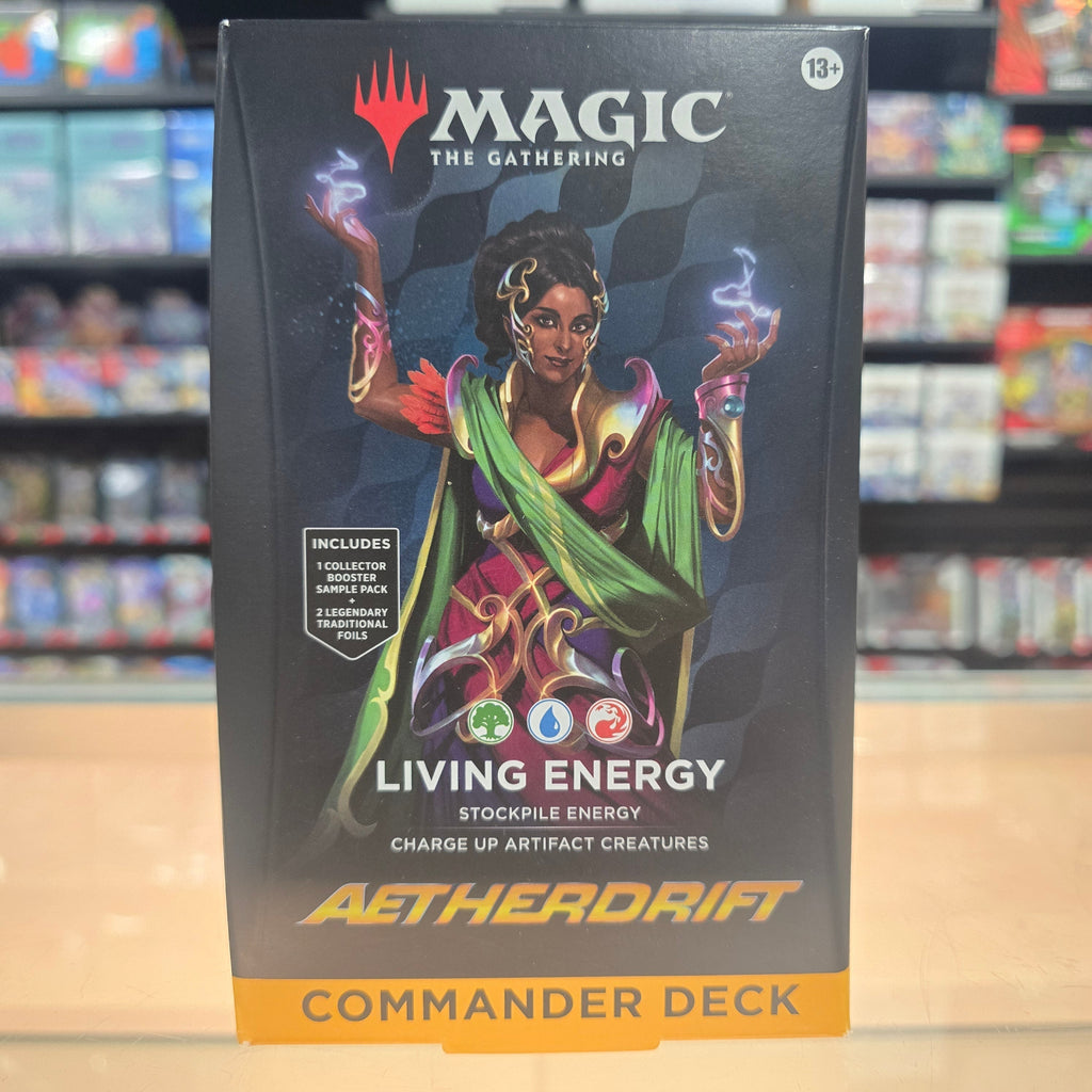 Hot Sale The Gathering - Aetherdrift - Commander Deck (Living Energy)
