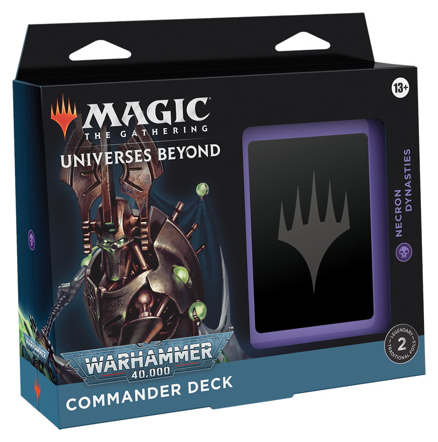 Hot Sale The Gathering - Universes Beyond: Warhammer 40.000 - Commander Deck (Necron Dynasties)