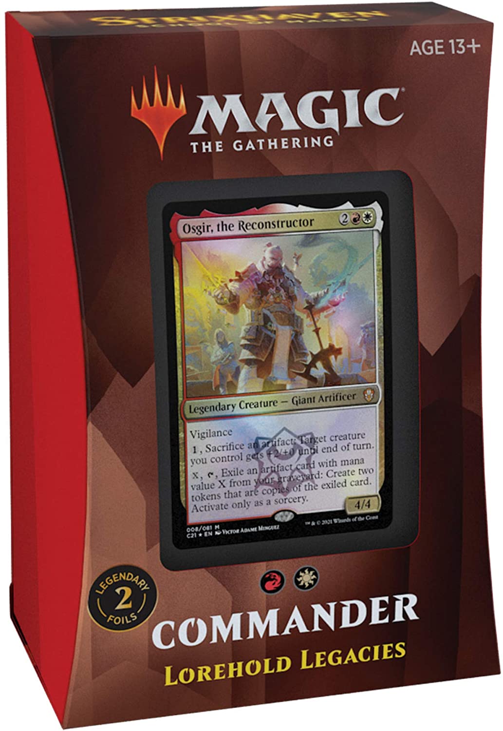 Hot Sale The Gathering - Strixhaven: School of Mages - Commander Deck (Lorehold Legacies)