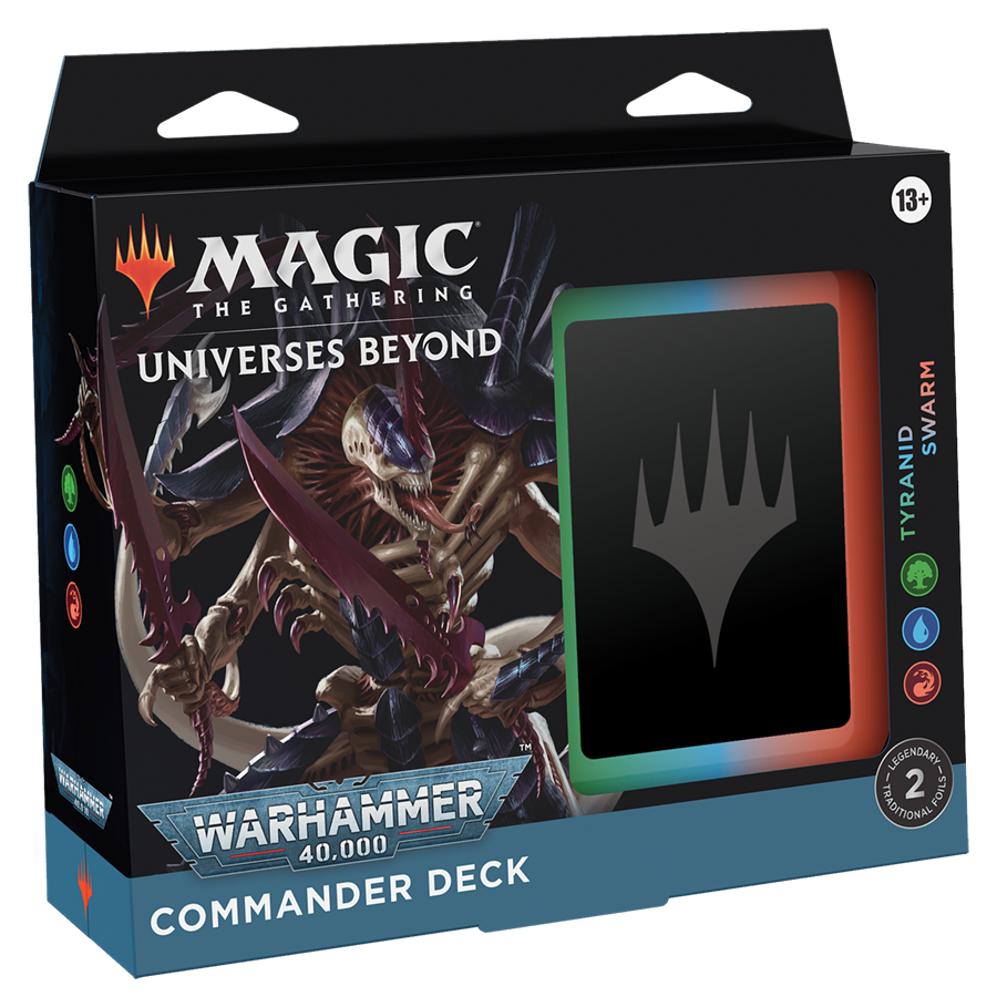 Hot Sale The Gathering - Universes Beyond: Warhammer 40.000 - Commander Deck (Tyranid Swarm)
