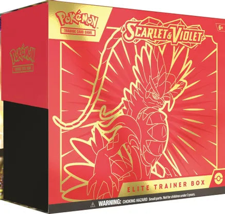 Hot Sale : Scarlet & Violet - Elite Trainer Box (Koraidon)