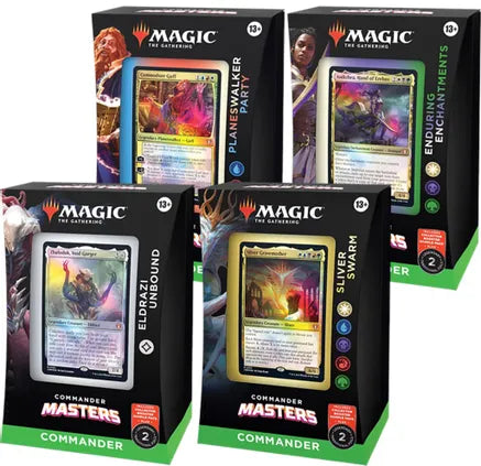 Hot Sale The Gathering - Commander Masters - Commander Deck Display