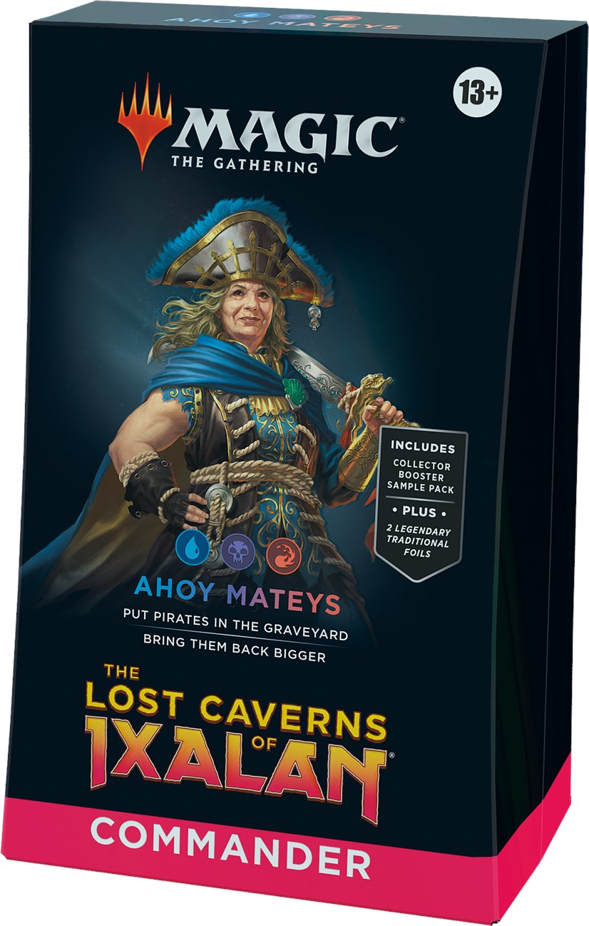 Hot Sale The Gathering - The Lost Caverns of Ixalan - Commander Deck (Ahoy Mateys)