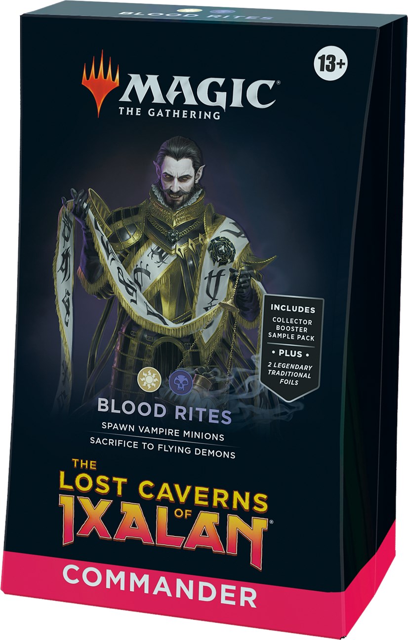 Hot Sale The Gathering - The Lost Caverns of Ixalan - Commander Deck (Blood Rites)
