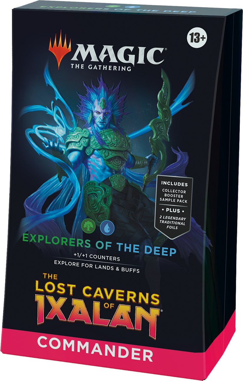 Hot Sale The Gathering - The Lost Caverns of Ixalan - Commander Deck (Explorers of the Deep)