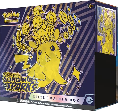 Hot Sale ：Scarlet & Violet - Surging Sparks Elite Trainer Box