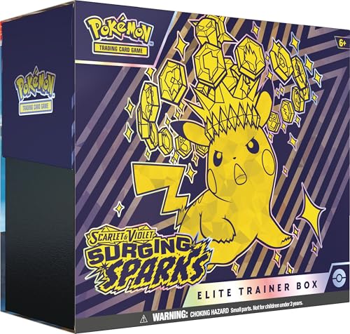 Hot Sale ：Scarlet & Violet - Surging Sparks Elite Trainer Box