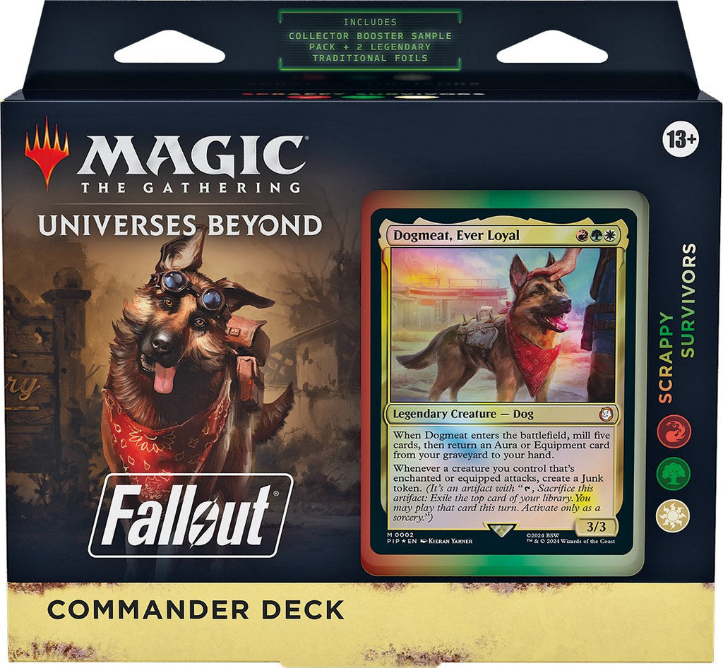 Hot Sale The Gathering - Fallout: - Scrappy Survivors Commander Deck