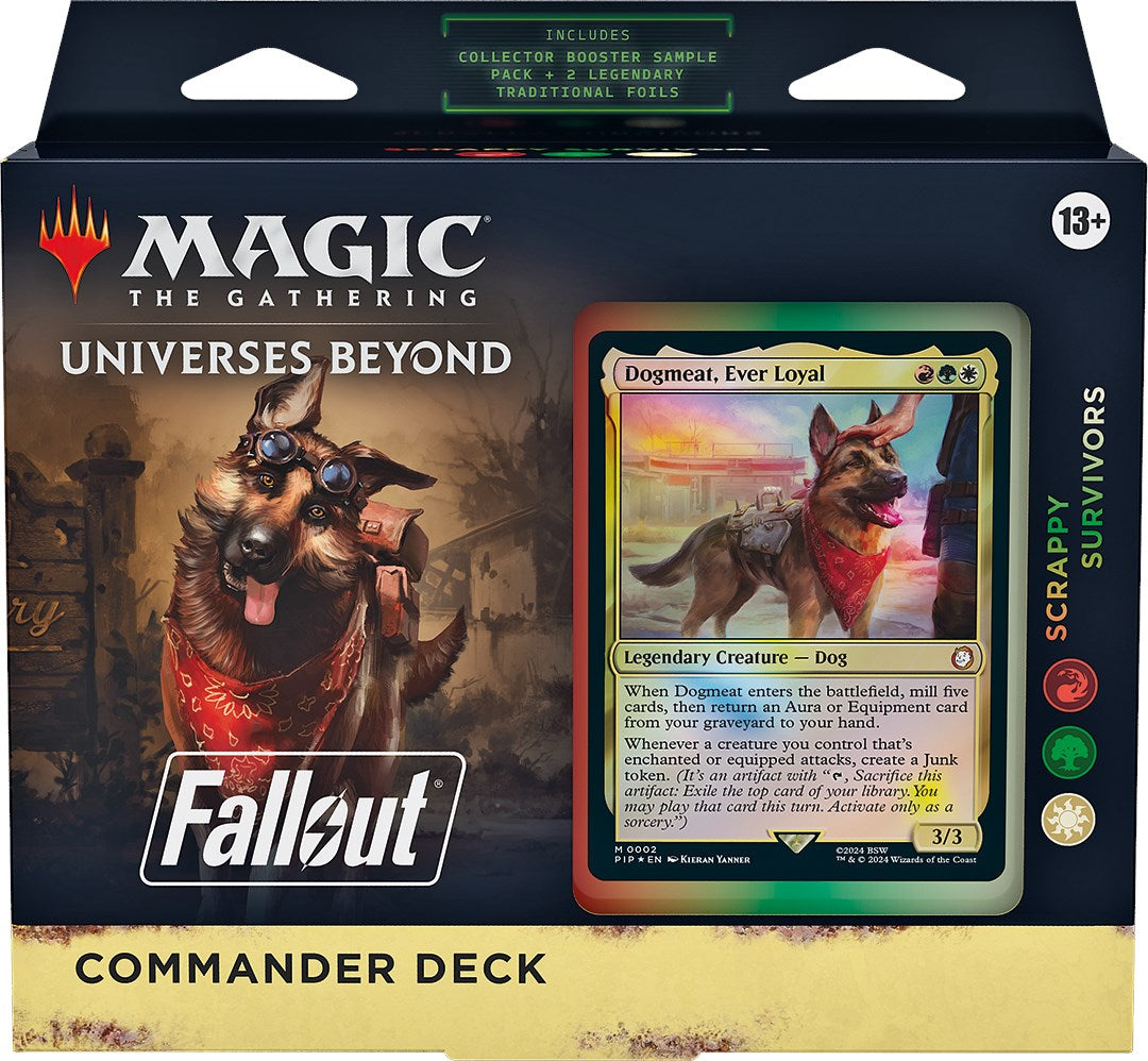 Hot Sale The Gathering - Fallout: - Scrappy Survivors Commander Deck