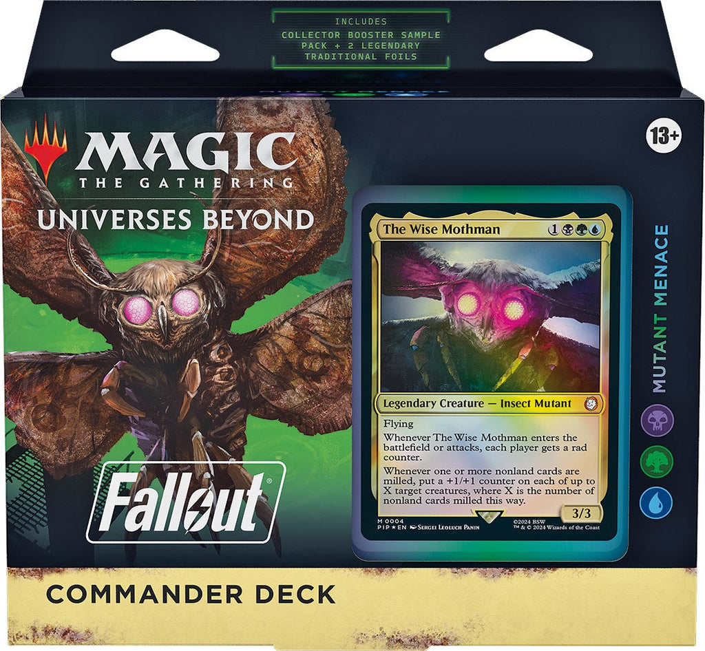 Hot Sale The Gathering - Fallout: - Mutant Menace Commander Deck
