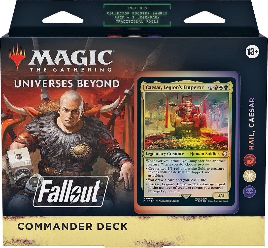 Hot Sale The Gathering - Fallout: - Hail. Caesar Commander Deck