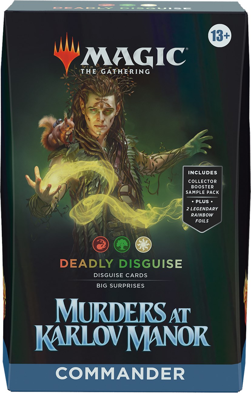 Hot Sale The Gathering - Murders at Karlov Manor - Commander Deck (Deadly Disguise)
