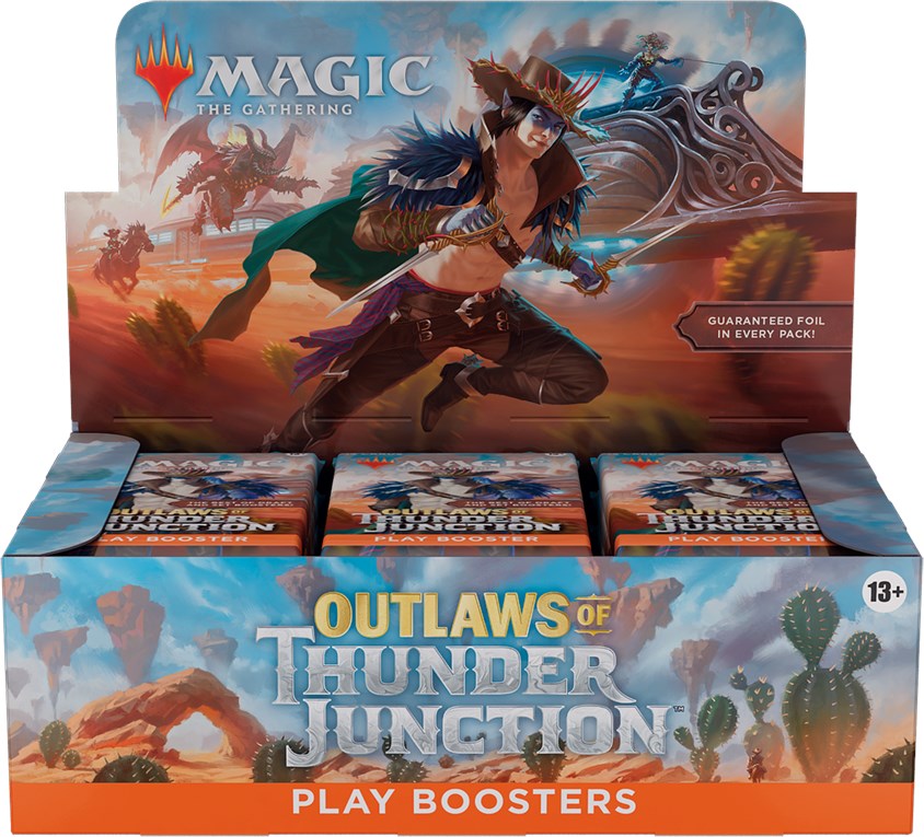 Hot Sale The Gathering - Outlaws of Thunder Junction - Play Booster Display