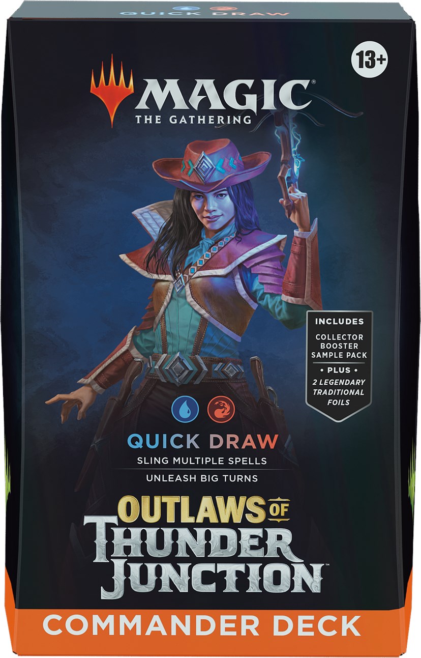 Hot Sale The Gathering - Outlaws of Thunder Junction - Commander Deck (Quick Draw)