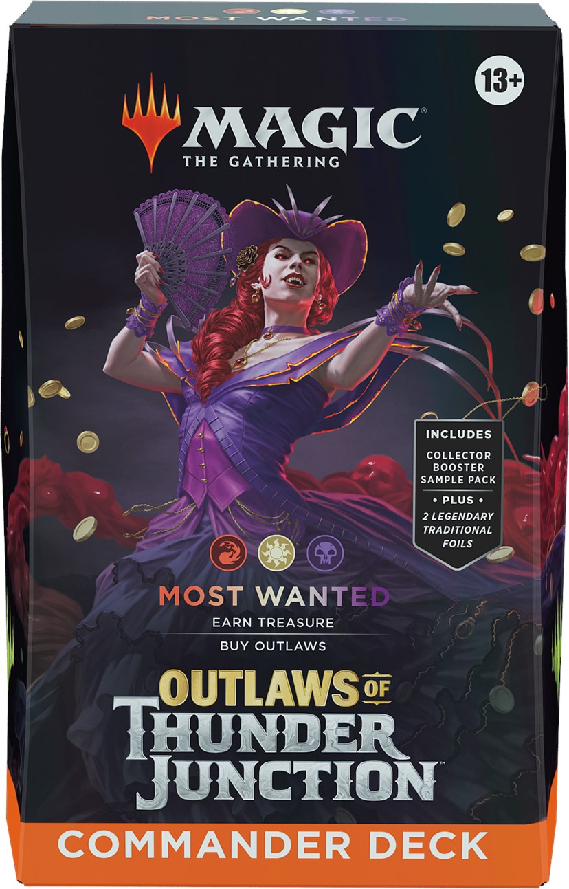 Hot Sale The Gathering - Outlaws of Thunder Junction - Commander Deck (Most Wanted)