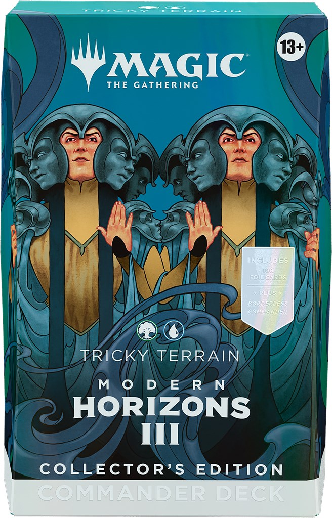 Hot Sale The Gathering - Modern Horizons 3 - Collector's Commander Deck (Tricky Terrain)