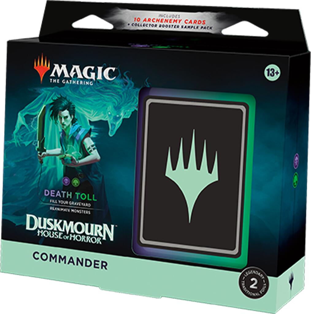 Hot Sale The Gathering - Duskmourn: House of Horror - Commander Deck (Death Toll)