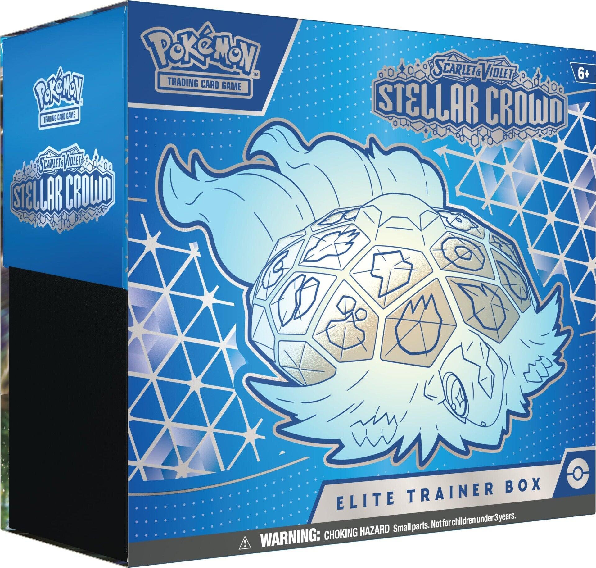 Hot Sale : Scarlet & Violet: Stellar Crown - Elite Trainer Box