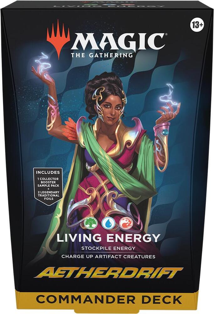 Hot Sale The Gathering - Aetherdrift - Commander Deck (Living Energy)