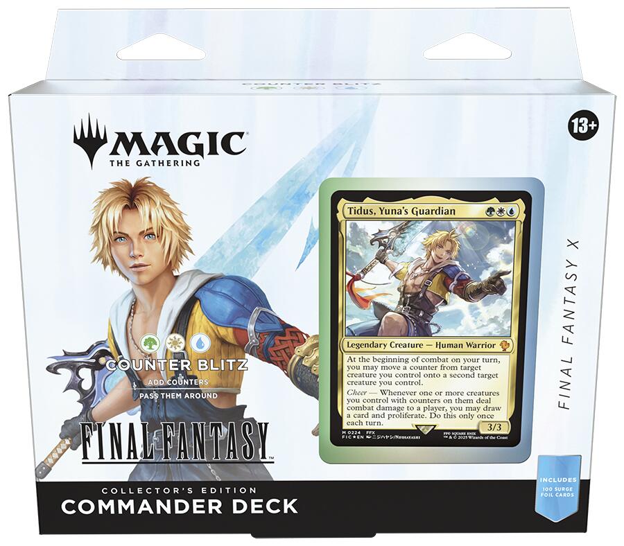 Hot Sale The Gathering - FINAL FANTASY - Commander Deck (Counter Blitz FINAL FANTASY X)