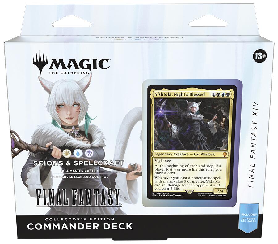 Hot Sale The Gathering - FINAL FANTASY - Commander Deck: Collector's Edition (Scions & Spellcraft FINAL FANTASY XIV)
