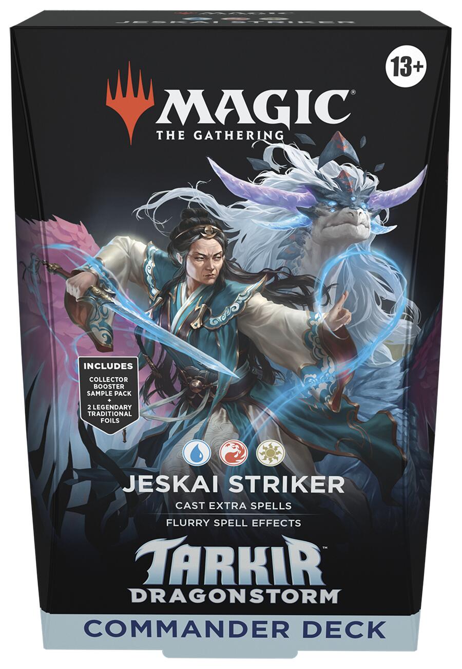 Hot Sale The Gathering - Tarkir: Dragonstorm - Commander Deck (Jeskai Striker)