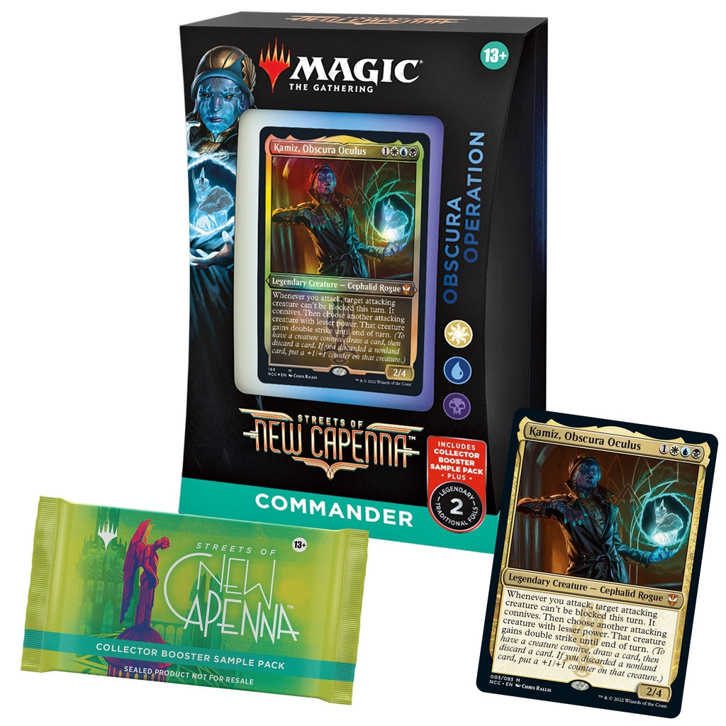 Hot Sale The Gathering - Streets of New Capenna - Commander Deck (Obscura Operation)