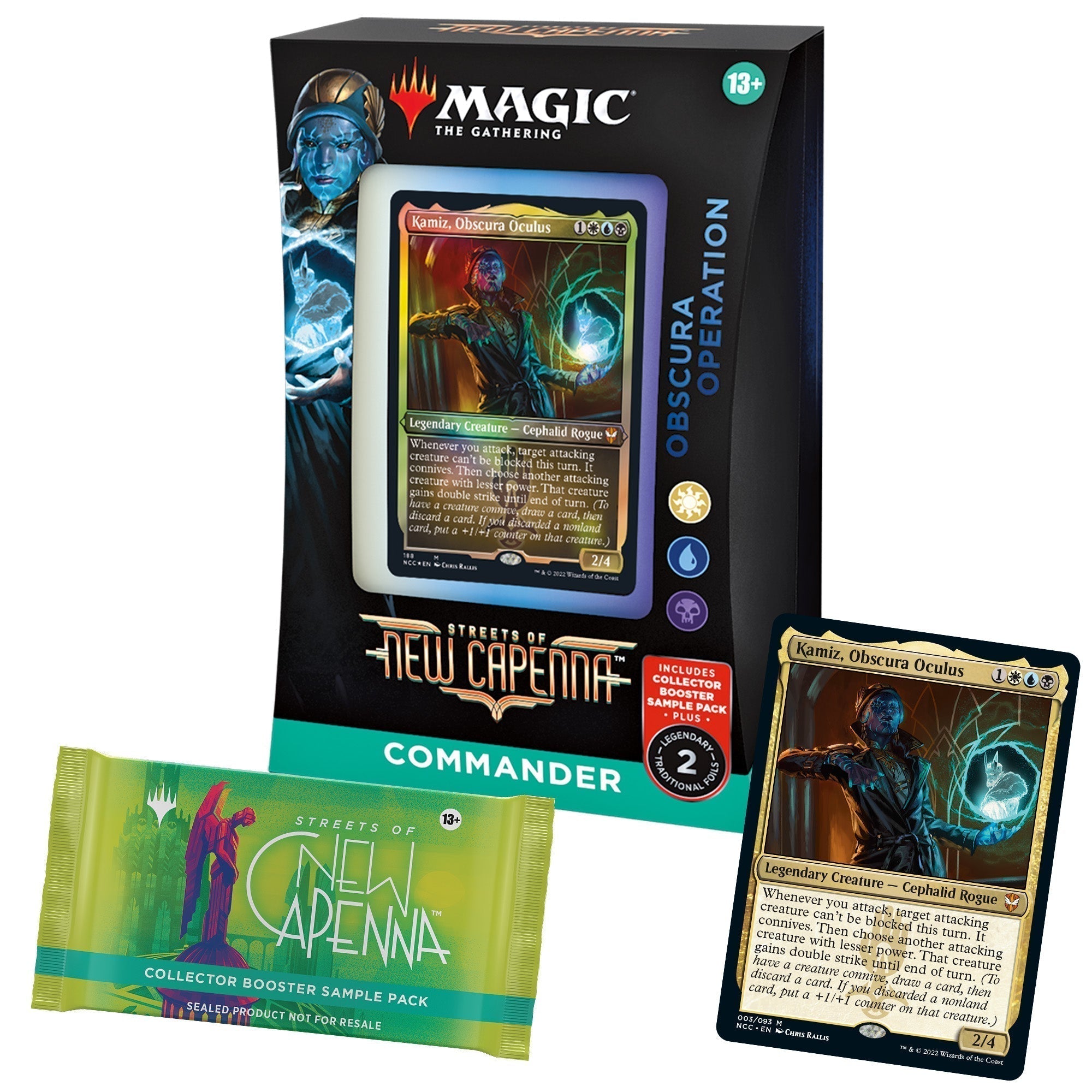 Hot Sale The Gathering - Streets of New Capenna - Commander Deck (Obscura Operation)