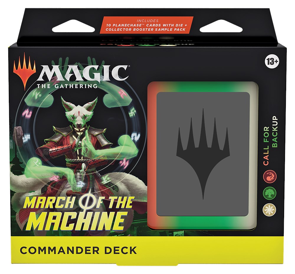 Hot Sale The Gathering - March of the Machine - Commander Deck (Call For Backup)