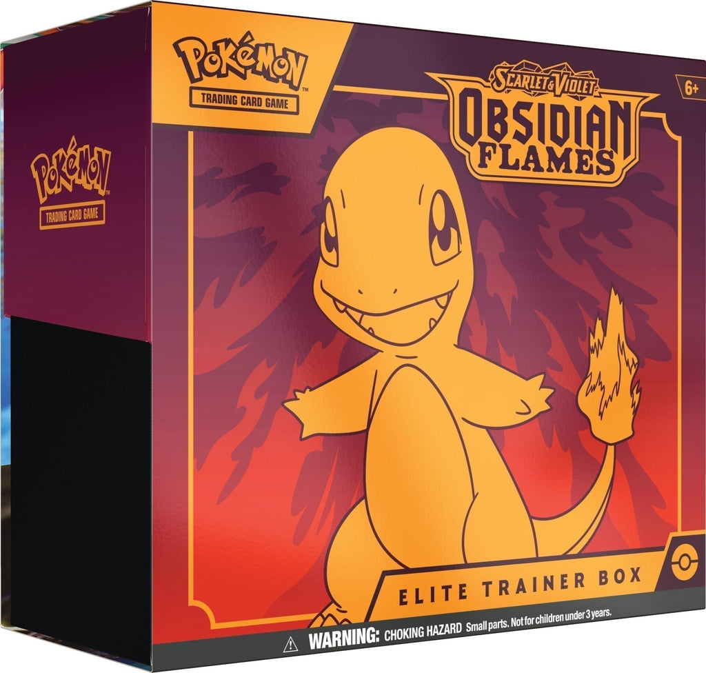 Hot Sale : Scarlet & Violet: Obsidian Flames - Elite Trainer Box